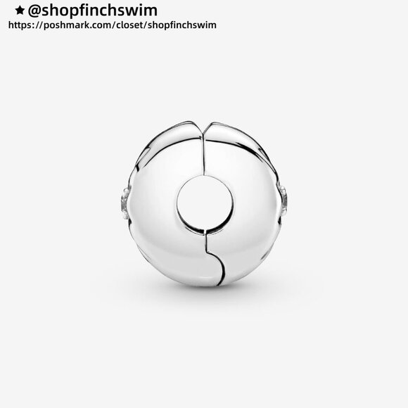 Pandora Sparkling Sunburst Clip Charm - Picture 2 of 4